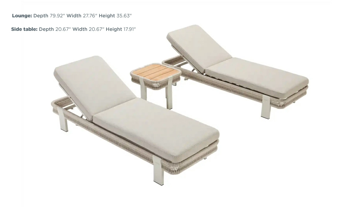 Borromeo Sand Deck - Image 2