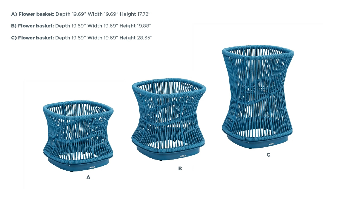 Aio Flower Basket (M) - Image 2